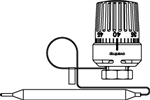 Температурный регулятор с накладным датчиком Oventrop