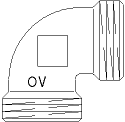 Угольник 90 градусов Cofit S