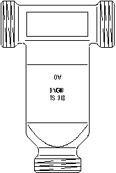 Тройник с обводным участком с наружной резьбой Cofit S