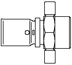 Прессовое соединение со внутренней резьбой Oventrop, с защитой от кручения