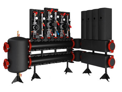 Модульные распределительные системы для отопительных установок до 2,5 МВт 
